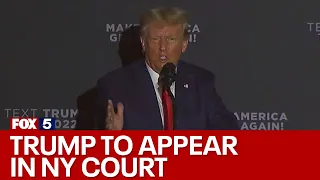 Donald Trump to appear in courtroom for NY trial