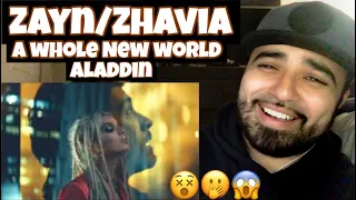 Reaction to ZAYN/Zhavia Cover to A Whole New world