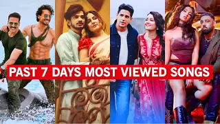 Top 20 Songs of this week india (March 2024) | Past 7 Days Most Viewed Indian Song On YouTube