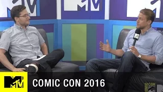 Charlie Hunnam Intimidates as King Arthur | Comic Con 2016 | MTV