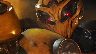 Bumblebee angry fight scene | Bumblebee (2018) | Movie Scene