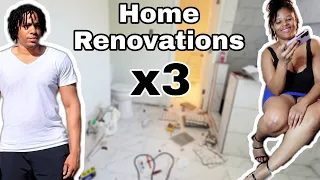 Checking 3 Real Estate Rehab Projects | Fix and Flip and Buy and Hold