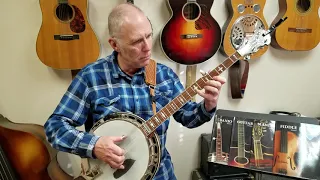 Easy version of St. Anne's Reel for banjo