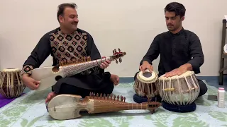 Raga Tilak Kamod Rubab By Ustad Ramin Saqizada & Tabla Shukran Maray 2022 Live In Portugal 🇵🇹