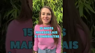 15 MOTS MARSEILLAIS À CONNAÎTRE #shorts