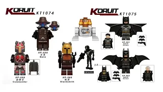 LEGO Batman Koruit KT1075 KT1074 Lego Armorer Upcoming Set Preview Lego Star Wars DC #lego #dc