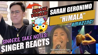 Sarah Geronimo - Himala [LIVE] | SINGER REACTION