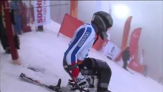 Cyril More (1st run) | Men's super combined sitting | Alpine skiing | Sochi 2014 Paralympics