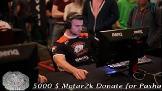 Pasha Biceps Virtus Pro dostaje 5000 dolarów donate od Motar2k