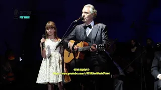 Andrea Bocelli W/Daughter Virginia (LIVE HD) / Hallelujah / Hollywood Bowl CA 10/24/21