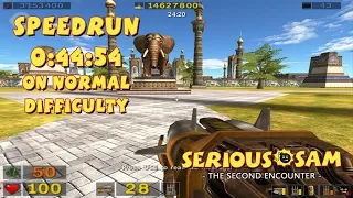 Serious Sam: The Second Encounter - SpeedRun - 0:44:54 (Normal Difficulty)