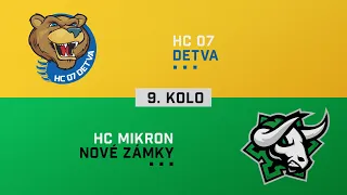 9.kolo HC 07 Detva - HC Nové Zámky HIGHLIGHTS