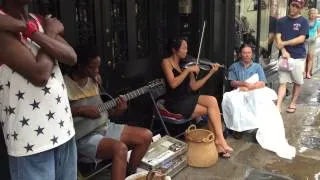 New Orleans Street Musicians Play U2