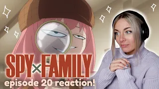 ANYA'S TURN TO SPY | SPY X FAMILY Episode 20 Reaction