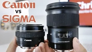 Sigma 50mm 1.4 Art vs Canon 50mm 1.4 - Which lens should you buy?