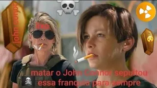 a cena mais nojenta e repugnante que matou a franquia Exterminador do Futuro mataram John Connor ⚰