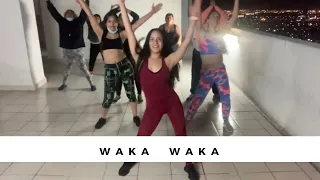Bailoterapia Waka Waka- Shakira . ¡Quema calorías bailando!