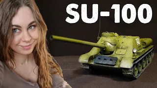 СУ-100 Лучшая моя модель первого Украинского фронта