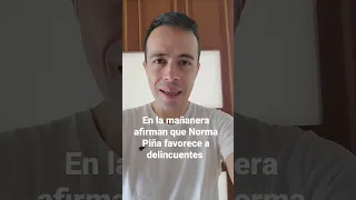 En la mañanera afirman que Norma Piña favorece a delincuentes