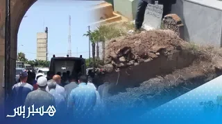 أجواء جد مؤثرة في جنازة زوجة عبد العظيم الشناوي
