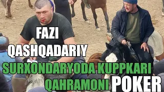 QASHQADARYOLIK FAZI CHAVOĜON SURXONDARYODA KUPKARI QAHRAMONI.