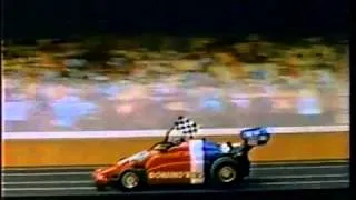 TYCO slotcars  DOMINO'S pizza commercial 1987