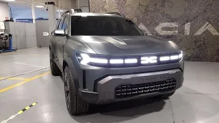 New Dacia Bigster 2023 full exterior and  part interior video.