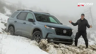 2024 Honda Pilot Trailsport Snow Road Mountain Test