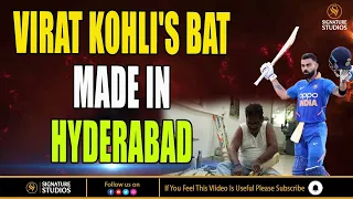 Virat Kohili Bats mades in Hyderabad |#Virat kohili | Satyadev Sports | Signature Studios