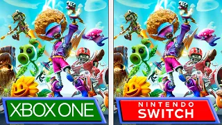 Plants VS Zombies: Battle for Neighborville | Switch VS Xbox One | Graphics Comparison & FPS Test