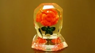 "Роза" в оргстекле-2. Изготовление. Rose in plexiglass . Production