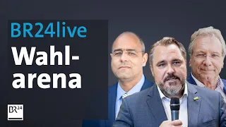 BR24live: Wahlarena mit FDP, AfD und Linken | BR24