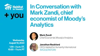 +You In Conversation with Mark Zandi, chief economist of Moody's Analytics