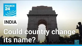 Why India could change its name to 'Bharat' • FRANCE 24 English