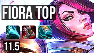 FIORA vs KLED (TOP) (DEFEAT) | 10 solo kills, 1.3M mastery, 300+ games | BR Master | v11.5