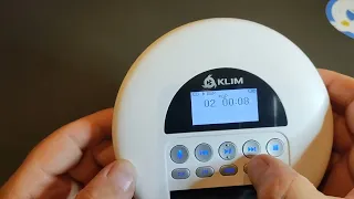 KLIM Nomad  Nouveauté 2023   Lecteur CD Portable   Batterie Intégrée Longue Durée, Le futur au passé