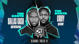 KOTD - Rap Battle - Dallas Cash vs Ciddy  | S1W12