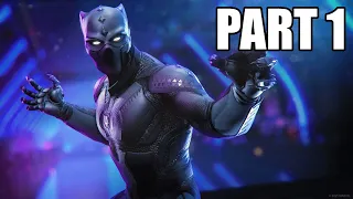 MARVEL'S AVENGERS WAR FOR WAKANDA PS5 Gameplay Walkthrough PART 1 - BLACK PANTHER