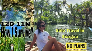 Solo Trip in Siargao 2023 l Budget l Tips How to Survive for 12 Days and 11 Nights l Diy