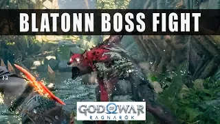 God of War Ragnarok how to beat Blatonn - Alpha Wolver boss fight