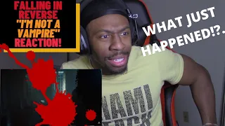 {WOW! IS ALL I CAN SAY!} FALLING IN REVERSE "I'M NOT A VAMPIRE" BOTH VERSIONS (FIRST REACTION)