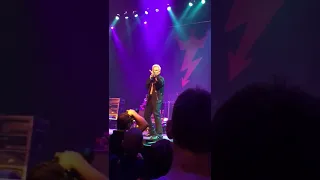 Billy Idol 'daytime drama' live brussels 18/6/18