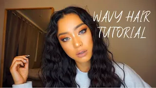 Wavy hair tutorial/물결펌 튜토리얼