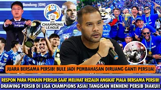 😱REAKSI TAK PERCAYA PEMAIN PERSIJA LIHAT REZALDI JUARA🔥Drawing Persib Di Liga Champions Asia 2024!