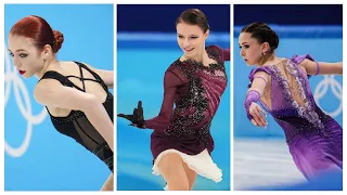 Alexandra Trusova, Anna Shcherbakova & Kamila Valieva - Hall of fame