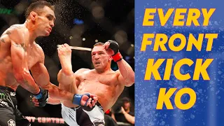 Every Front Kick KO in UFC History RANKED