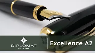 Diplomat Excellence A2 Fountain Pen | Evergreen