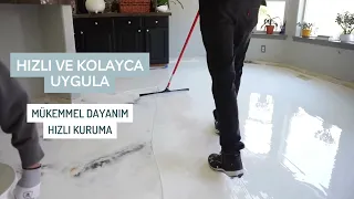 Solventsiz Epoksi Zemin Kaplaması Uygulaması