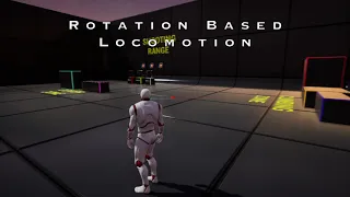 Movement Showcase 1  - Rotation Based Locomotion