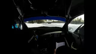 Rally Vännäs 2018 SS5 Fredrik Grahn